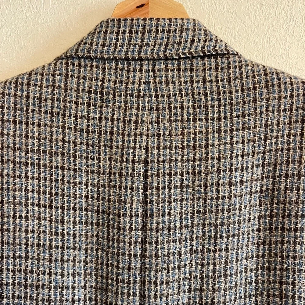 Vintage Wool Satin Lined Blazer - Picture 9 of 16